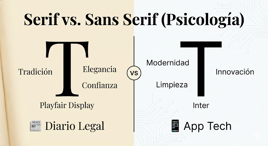 Ejemplo visual comparando un texto con mala legibilidad frente a uno optimizado con interlineado y jerarquía visual correcta.